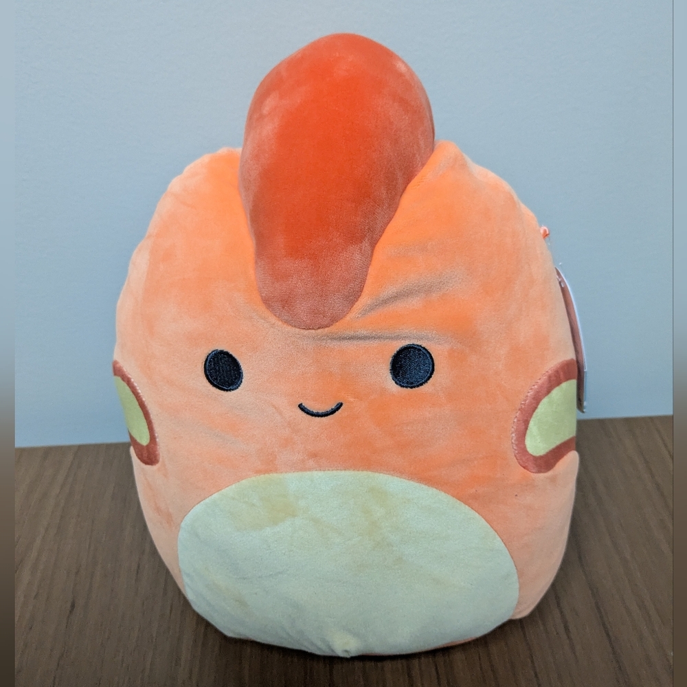 ⭐2/$40⭐ BNWT 10" Nicelle the Dinosaur Squishmallow Orange Plush Toy